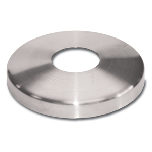 Base Plate Cover 42.4mm AISI 304 316 Stainless Steel Handrail Balustrade Comp...