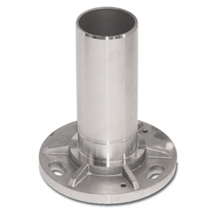 Heavy Duty Base Plate 42.4mm AISI 304 or 316 Stainless Steel Handrail Balustrade